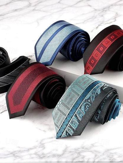 Pattern with Polyester Men's Necktie Classic