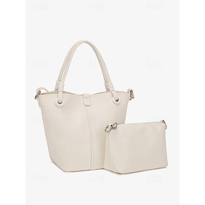 Women's Pouch Stylish Bag Bucket Matching with – Leather