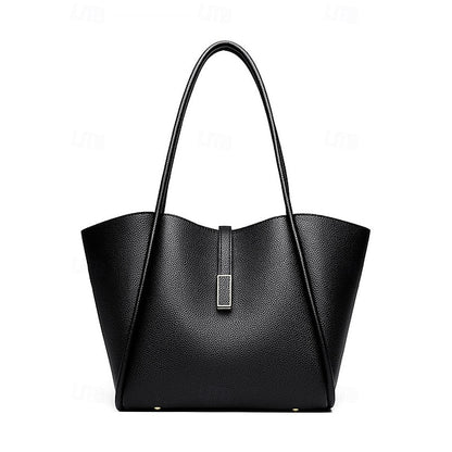 Green Faux Tote Women's Bag Leather