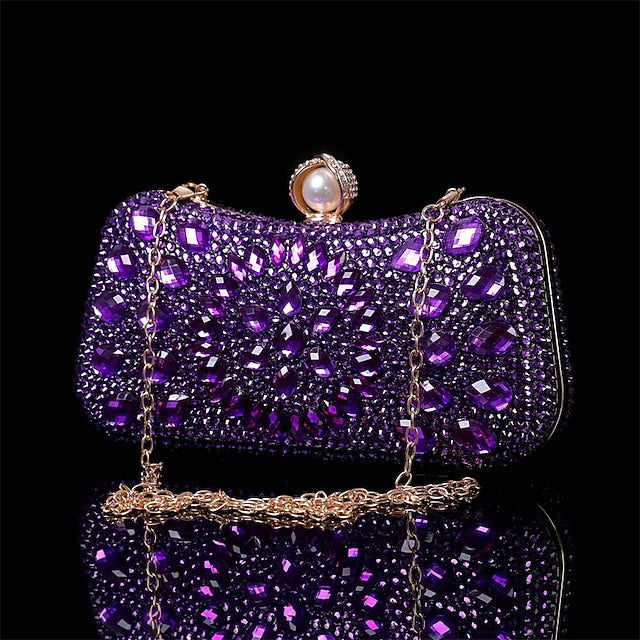 Clutch – Crystal Women's Evening Luxury Multicolor