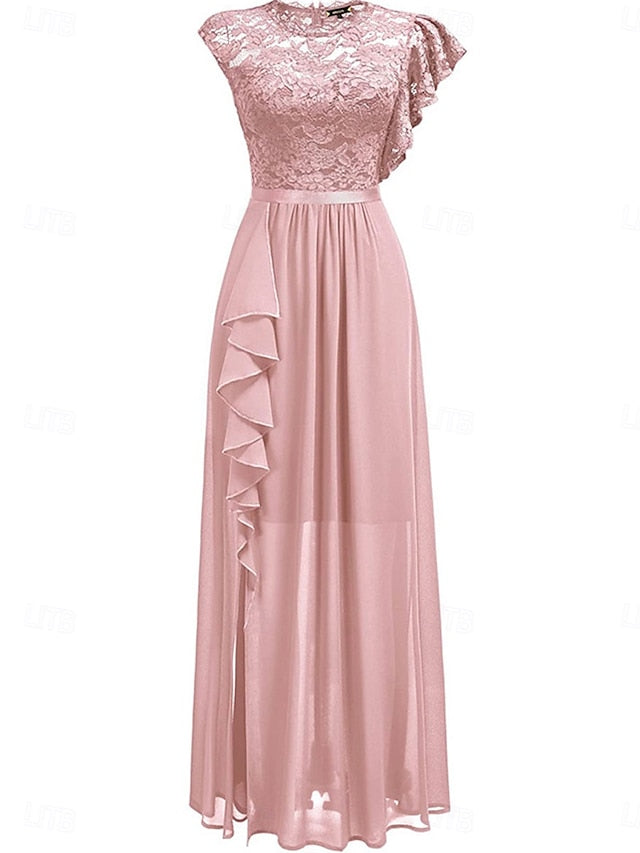 Jewel Guest Mother of Elegant Wedding the Bride Casual Dress