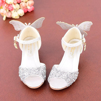 Princess Butterfly Glittery Sparkly Girls' Shoes