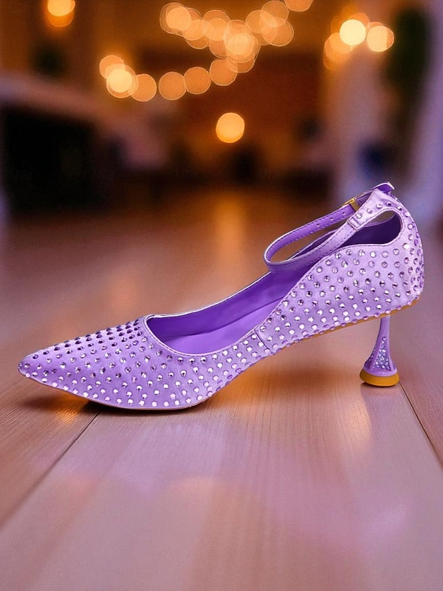 and Green Matching Bag Heels Clutch Set Women's Rhinestone