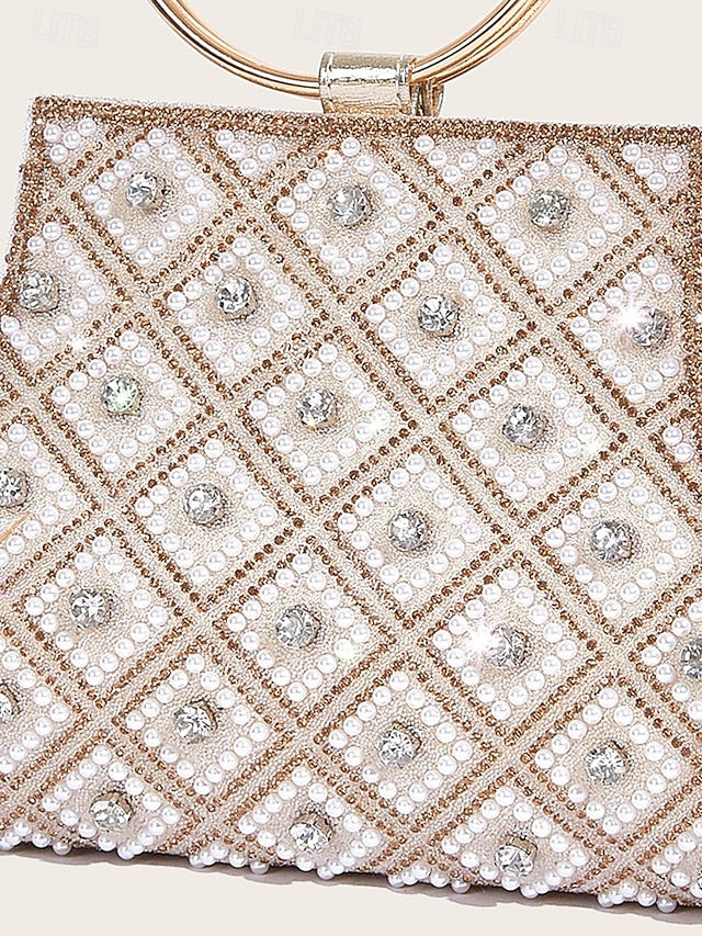 Women's Evening Rhinestone – Clutch Embellished Bag