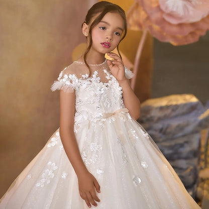 Communion Flower Girl Party Kids Girls' Dress First
