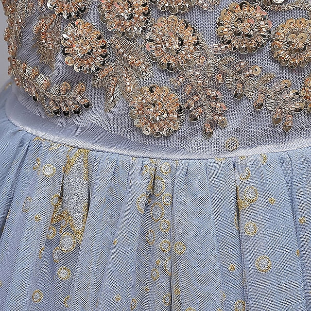 Short Flower Dress Polka Dot Girls' Party Star Kids