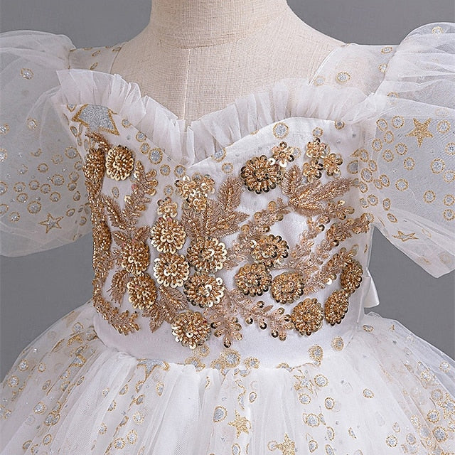 Dress Flower Kid's Girl Princess Girls'