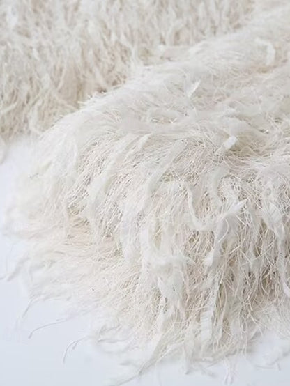 Leathers Faux Women's Fur Furs Comfortable Coat