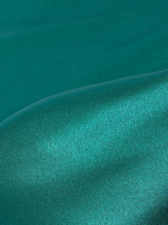 Gown Evening Guest Wedding Floor A-Line Split High Dress Formal