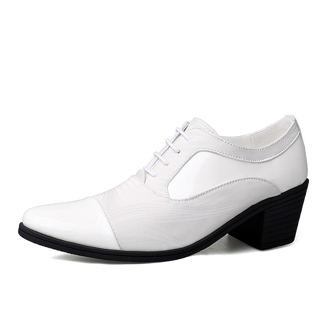 Lace-Up – Leather Stylish Patent Shoes Formal Men's