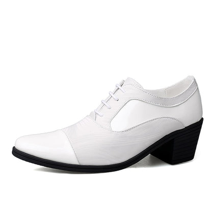 Lace-Up – Leather Stylish Patent Shoes Formal Men's