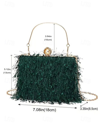 Party Red Women's Handbag Elegant Christmas Green –