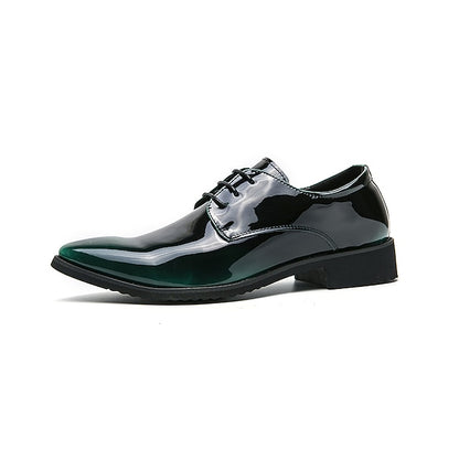 Formal Oxford Shoes Patent – Leather Shiny Men's