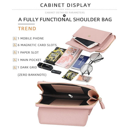 Bag Women's Shoulder Wallet Mobile Phone Crossbody