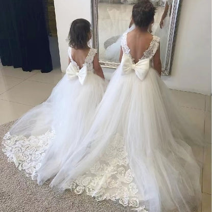 Flower Communion First Party Dress Girl Girls'