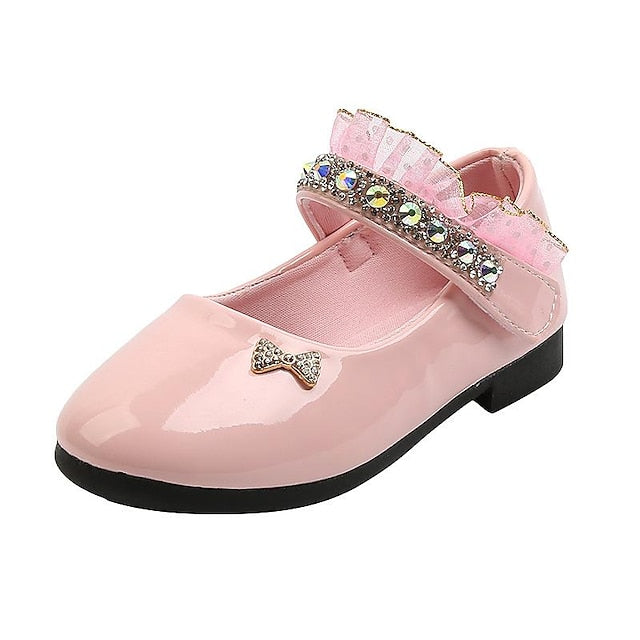 Jane Mary Shoes Girls' Daily PU Flats Water Lolita