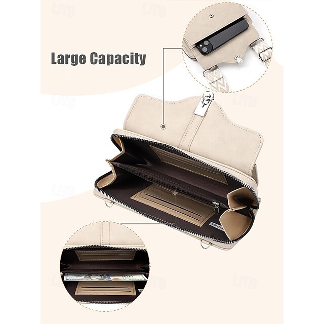 Crossbody Faux Women's Geometric Bag Pattern with Leather