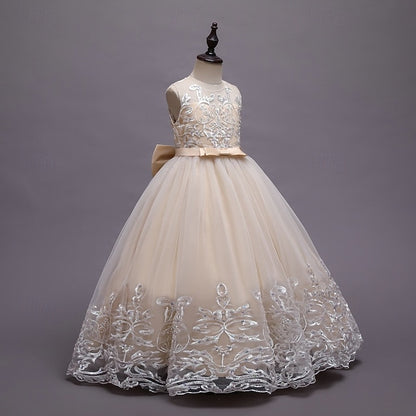 Girl Flower Girls' Dress Kid's Princess