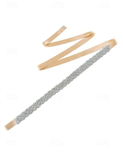 Waistband Bridal Elegant – Rhinestone Wedding Crystal