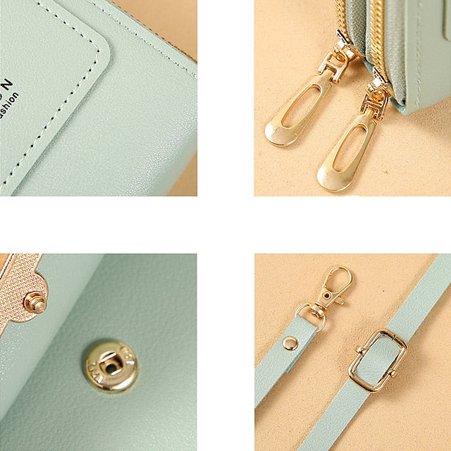 Women's Crossbody Mobile Purse Phone Bag Coin Wallet