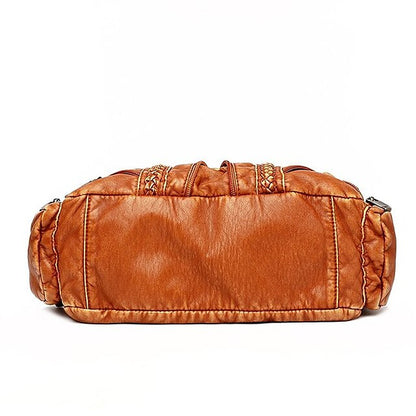 Bag Stylish - Vintage Shoulder Women's Brown Leather