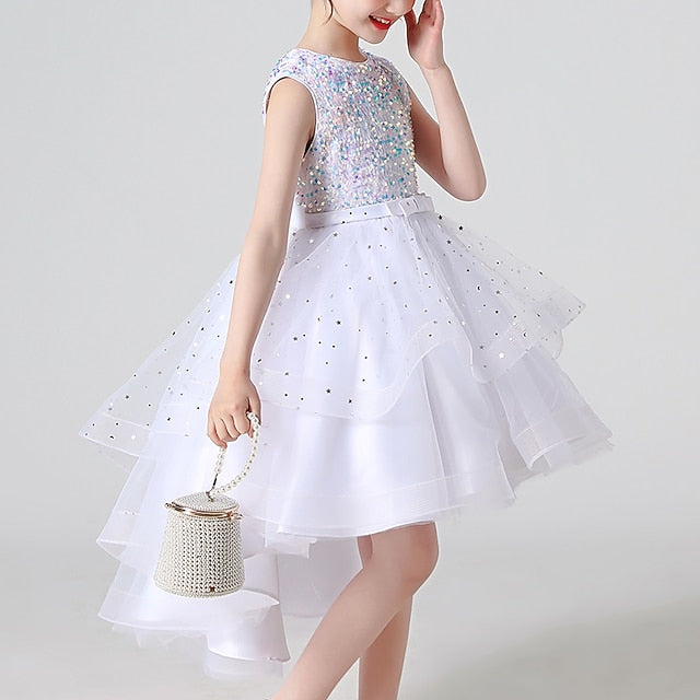 Princess Party Girl Girls' Flower Dress