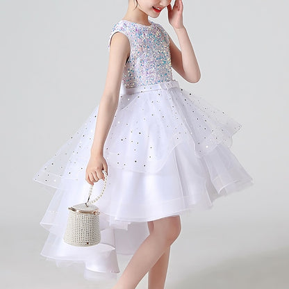 Princess Party Girl Girls' Flower Dress