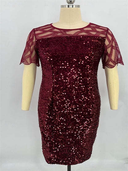 Crew Mother Bride Dress of Tea the Length Neck Elegant