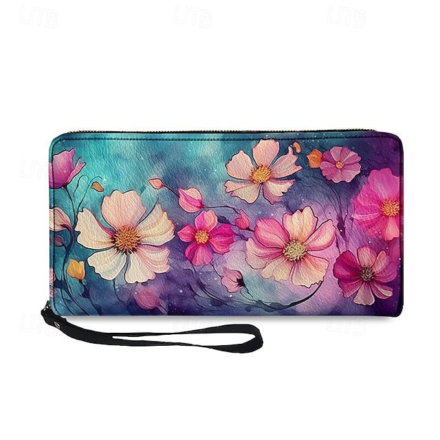 Credit Purse Card Coin Women's Wallet PU Holder