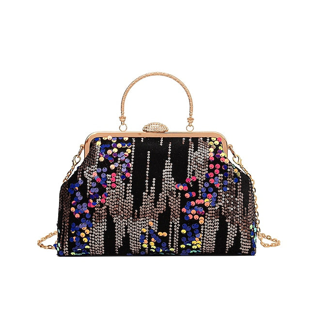 Synthetic Party Handbag Bags Women's Bag Clutch Dome