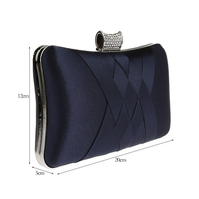 Bags Leather Party Wedding Event PU Women's / Silk Clutch
