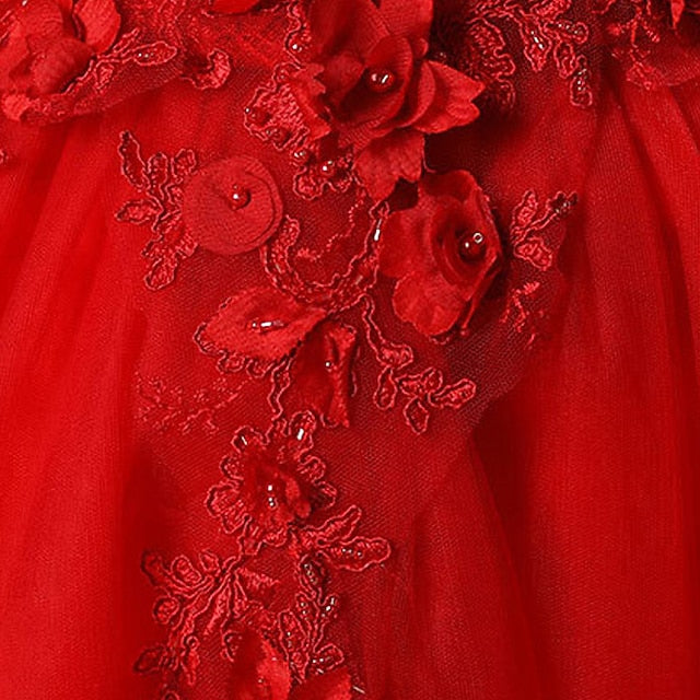 Party Princess Girls' Flower Dress Girl