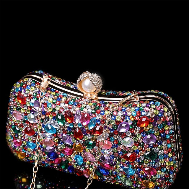 Clutch – Crystal Women's Evening Luxury Multicolor