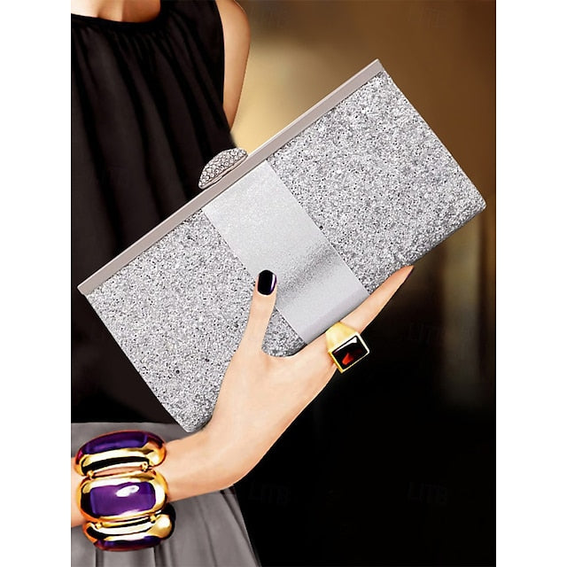 Clutch Bags PU Bag Polyester Shoulder Women's Evening