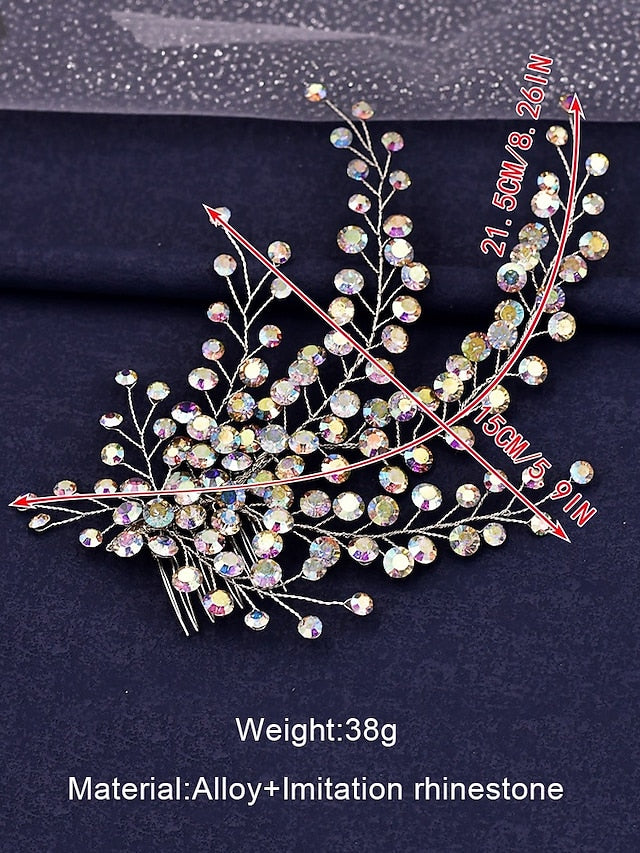 Accessory Flower Crystal and Hair Bridal – Elegant Rhinestone