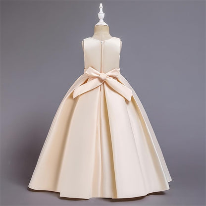 Party Girls' Evening Gown Girl Dress Flower