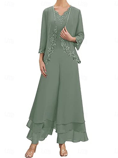 Dress Sets Guest of Mother the Elegant Bride Wedding