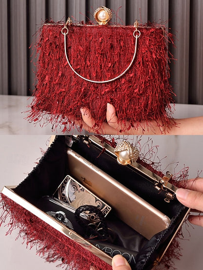 Party Red Women's Handbag Elegant Christmas Green –