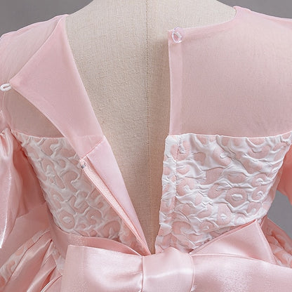 Girls' Wedding Flower Girl Party Formal Dress