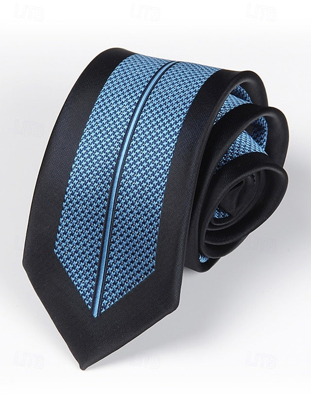 Tie - 6cm Men's Stripe Positioning Narrow Pattern