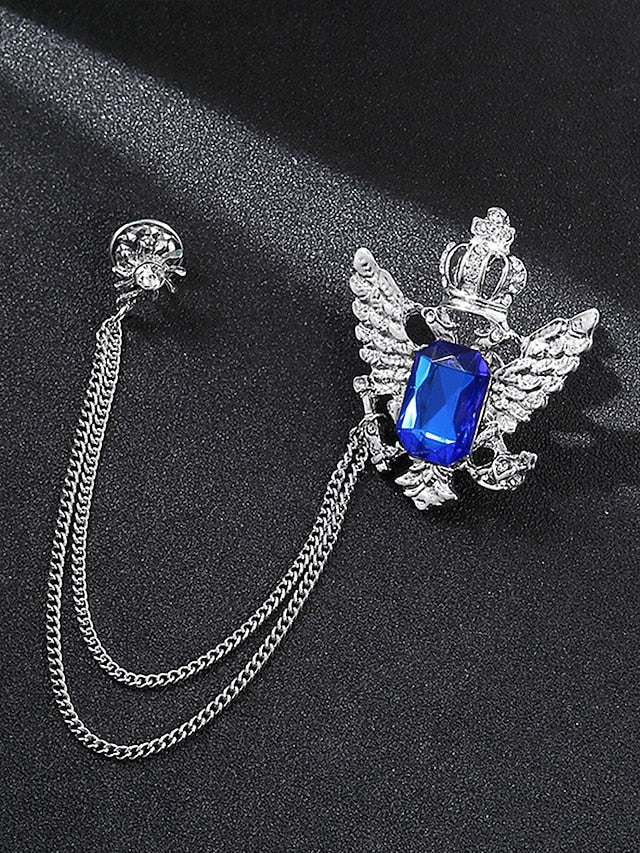 Men's with Lapel Pin Christmas Brooch Deer