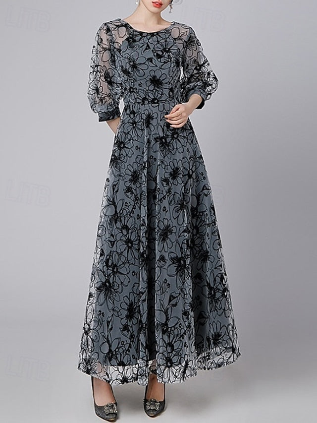 Mother A-Line Dress Formal the Elegant of Vintage Bride