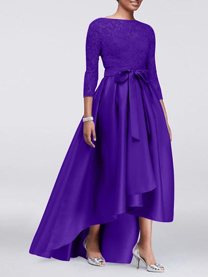 the Bride Mother of Size Wedding Dress Plus Elegant A-Line Guest