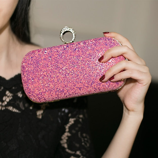 Bags Wristlet Bag PU Evening Clutch Women's Leather