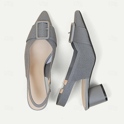 Plus Size Outdoor Flyknit Women's Shoes Heels Wedding