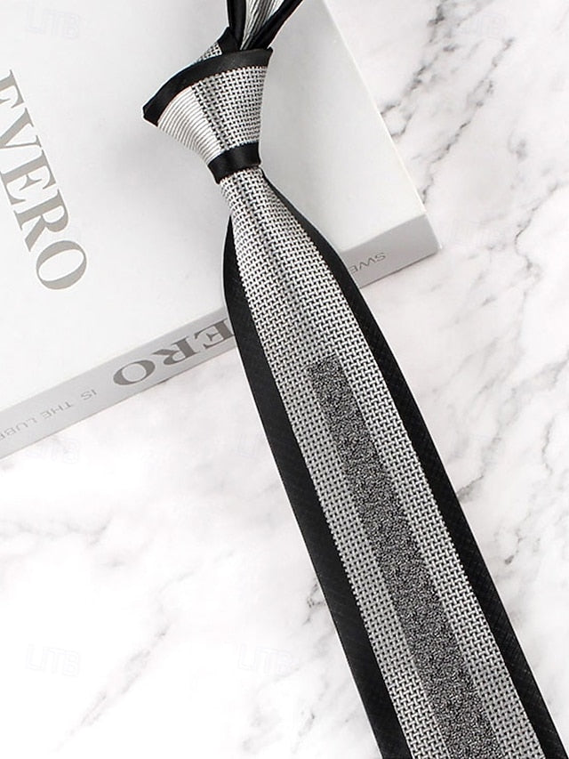 Pattern with Polyester Men's Necktie Classic