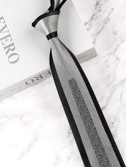 Pattern with Polyester Men's Necktie Classic