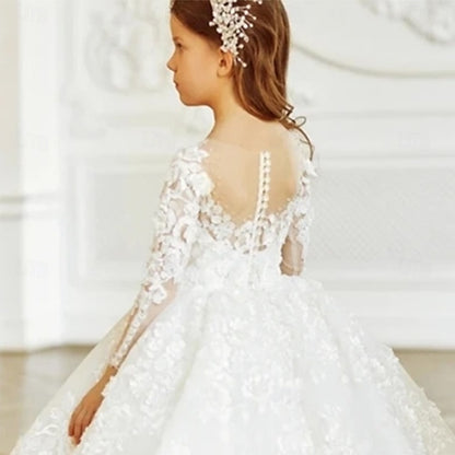 Flower Girls' Princess Girl Dress Formal