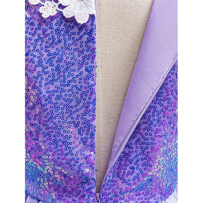 Sofia Princess Theme Dress Party Fairytale Rapunzel Flower Girl