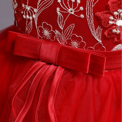 Flower Girls' Kids Sleeveless Dress Girl Sequin